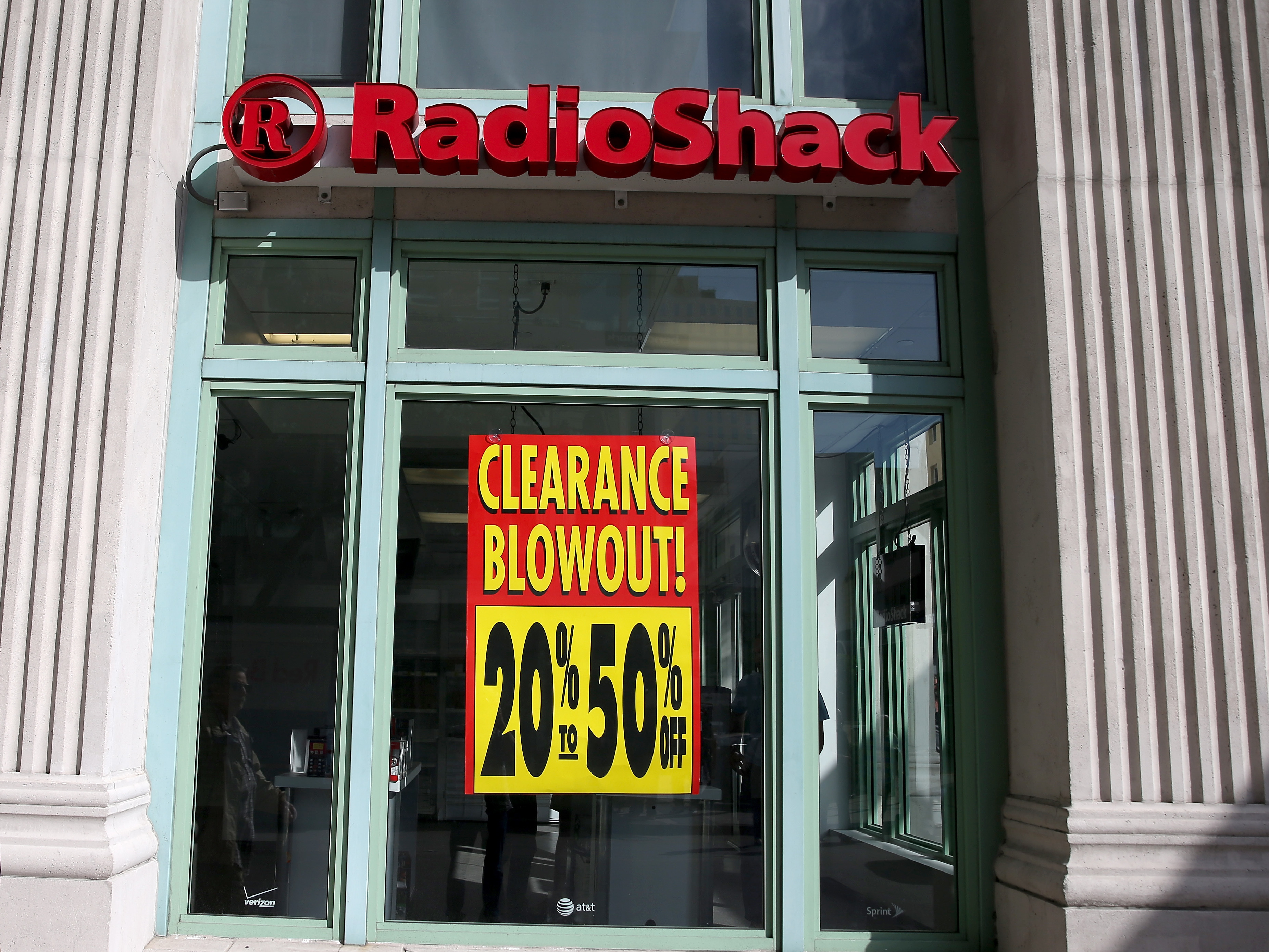 RadioShack's parent company filed for bankruptcy on Wednesday. The electronics chain filed for bankruptcy in 2015. (Getty Images)