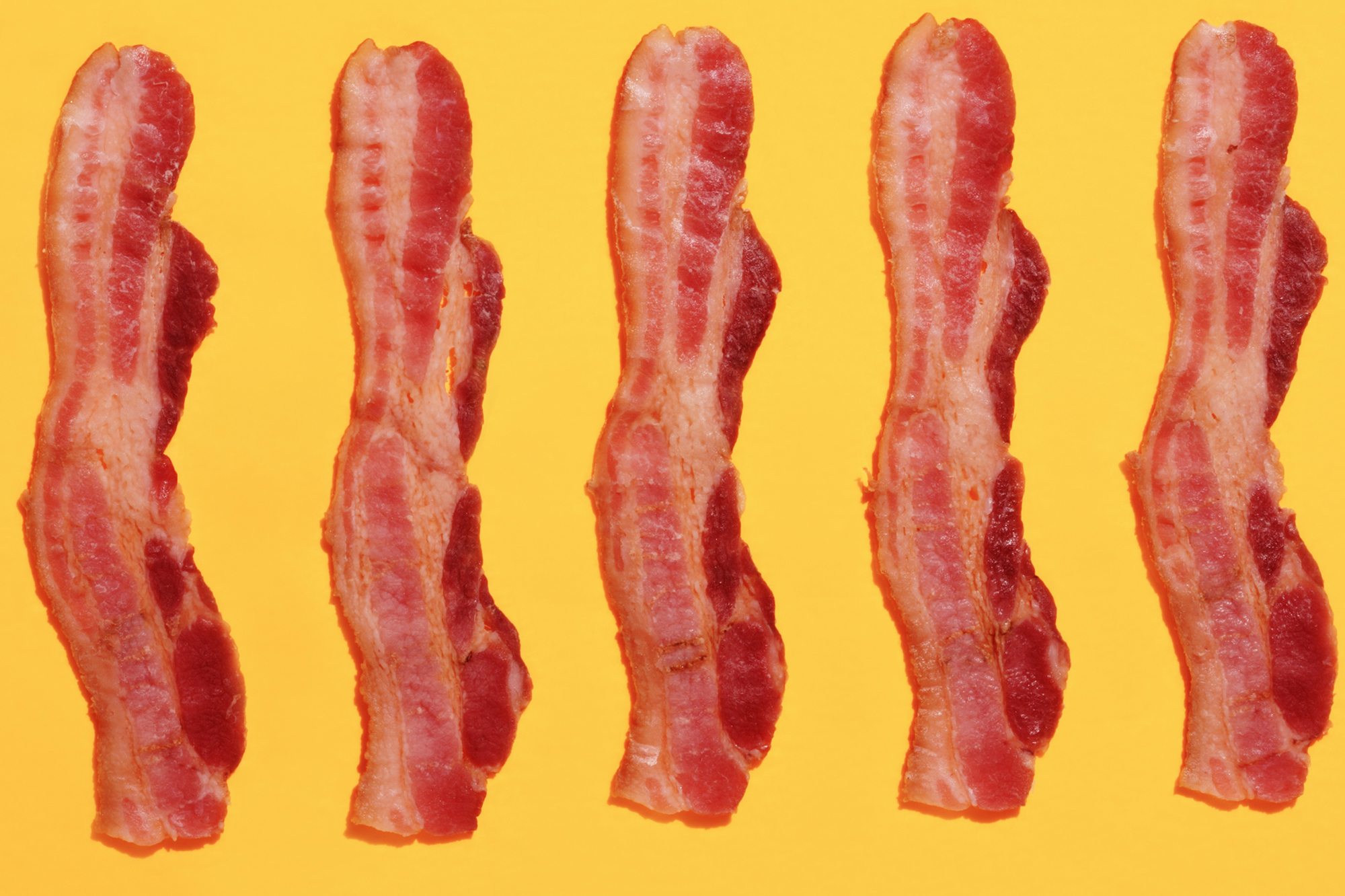 Consuming a diet that contains high amounts of red and processed meat such as bacon was linked to 8 percent of cardiometabolic deaths in the U.S. (Paul Taylor/Getty Images)