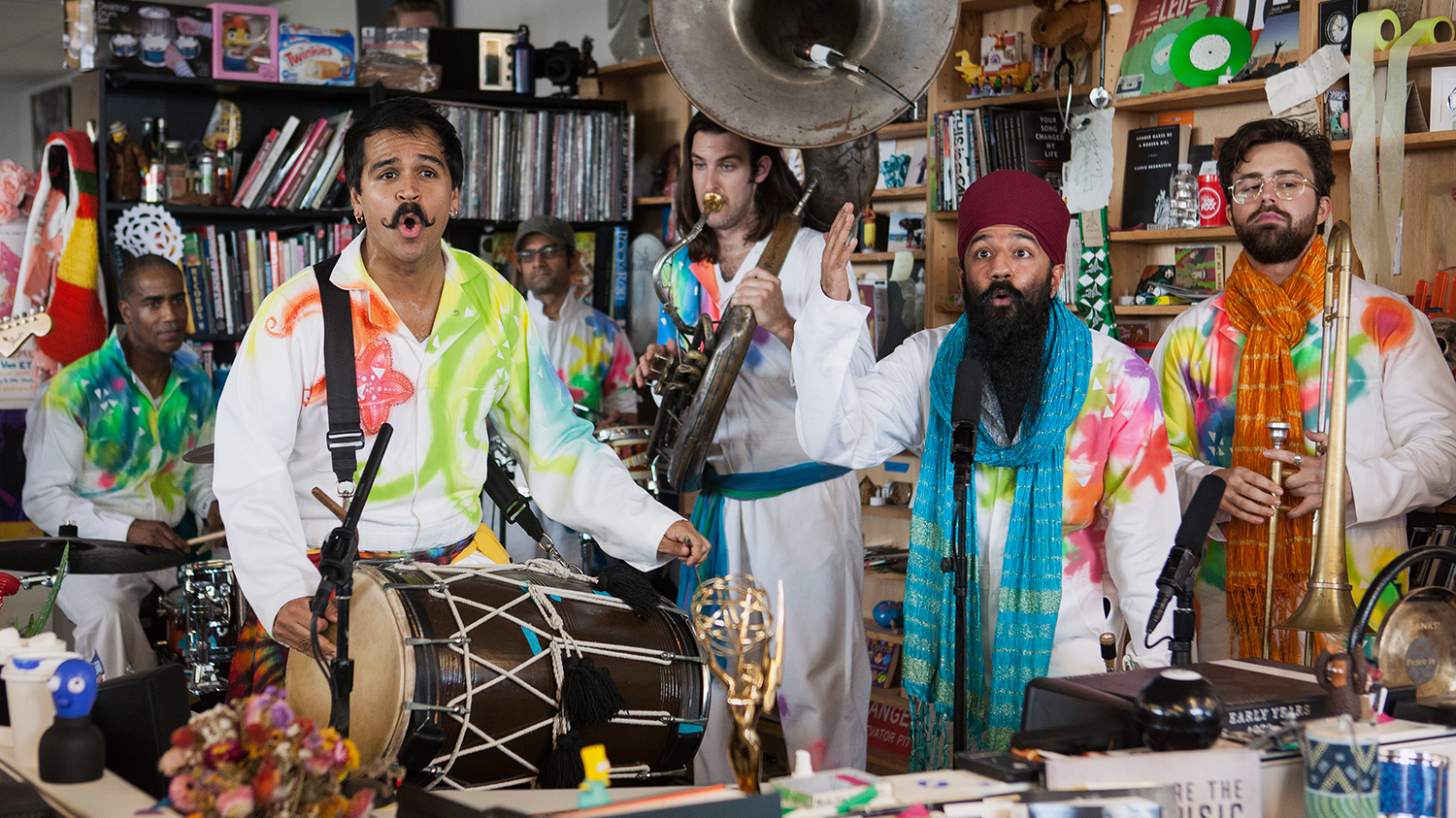 Tiny Desk Special Edition: Red Baraat's Holi Celebration