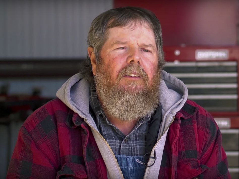Darvin Bentlage is a fourth-generation farmer from Golden City, Mo. He was uninsured before the ACA and featured in a video from the Department of Health and Human Services supporting the law. (Screenshot/Department of Health and Human Services)