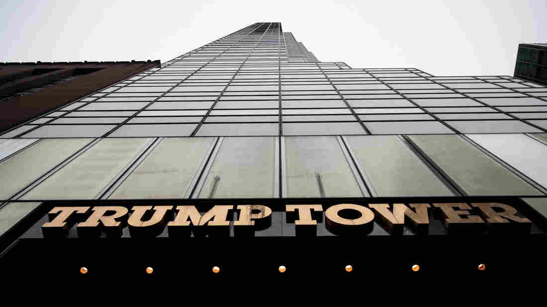 A view of Trump Tower, March 7, 2017, in New York City.
