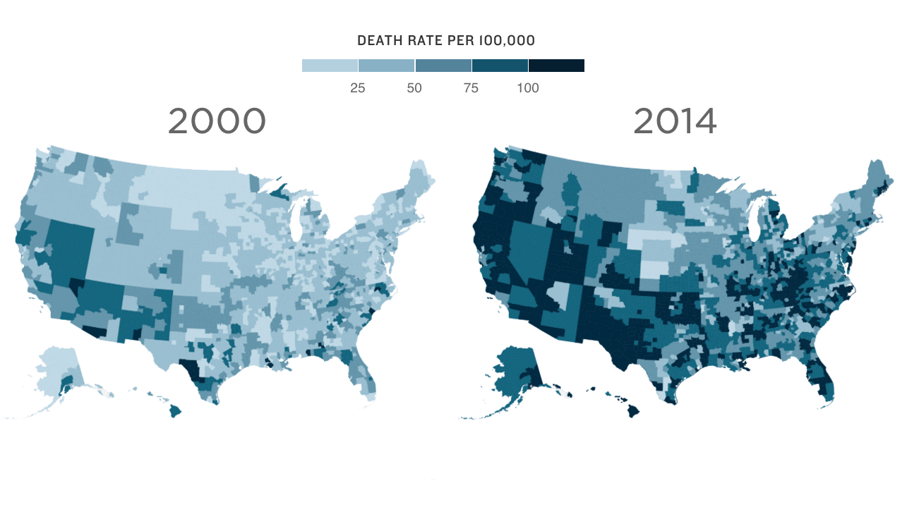 Explaining The Rising Death Rate In Middle Aged White People - 