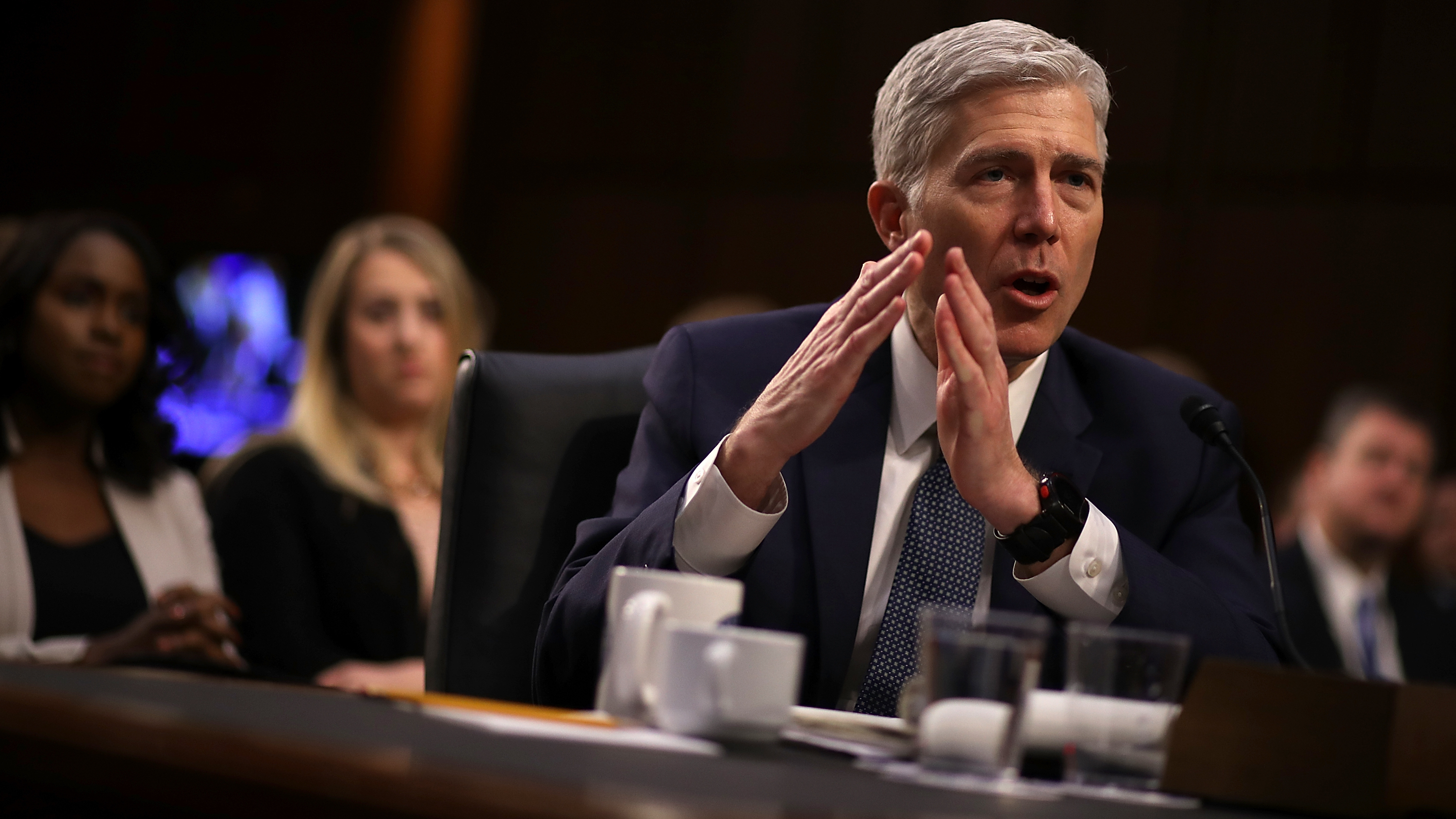 Outside Witnesses Testify In Supreme Court Confirmation Hearing
