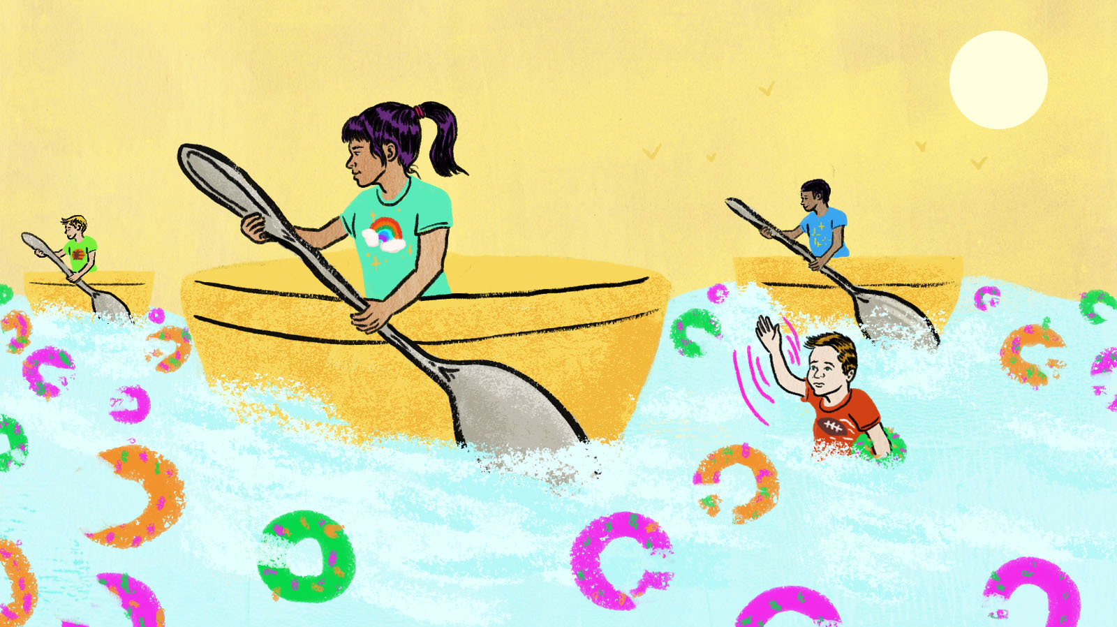 A new study shows that when infants and young children grow up in households without enough to eat, they are more likely to perform poorly at school years later. (Daniel Fishel for NPR)