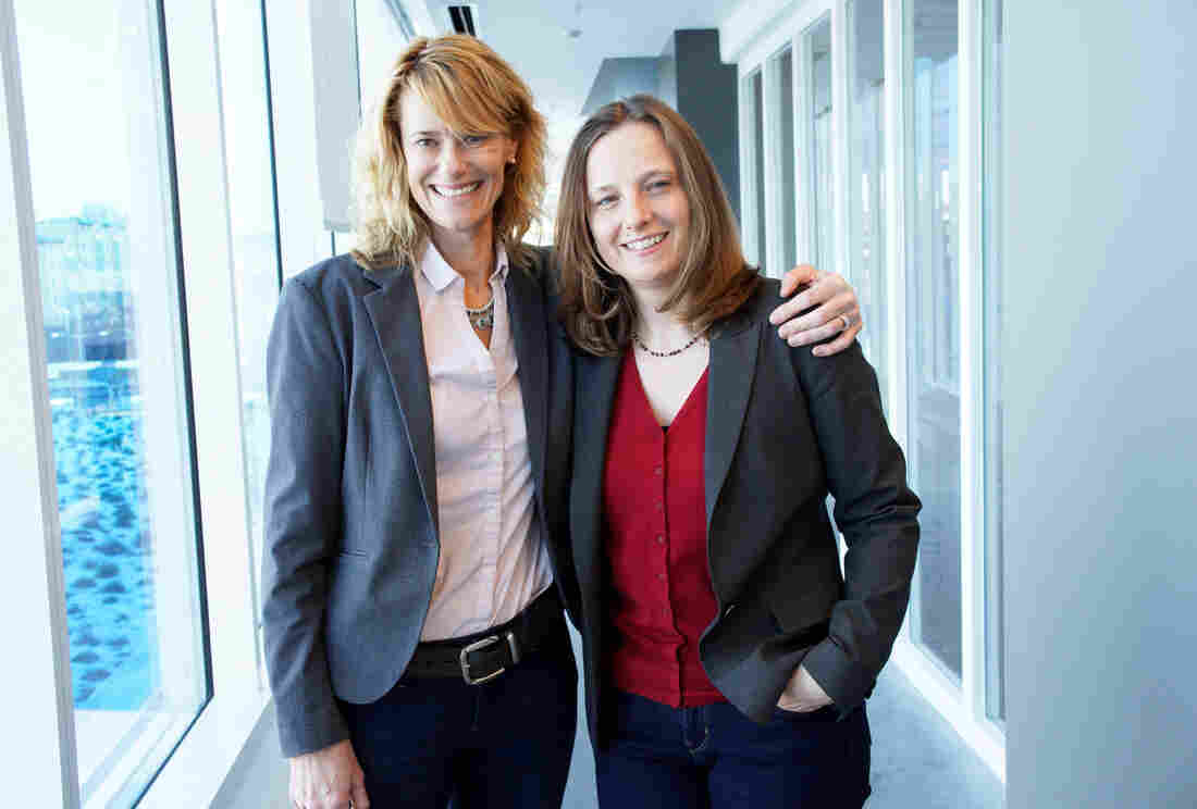 Sarah Oliver and Sarah Gilbert