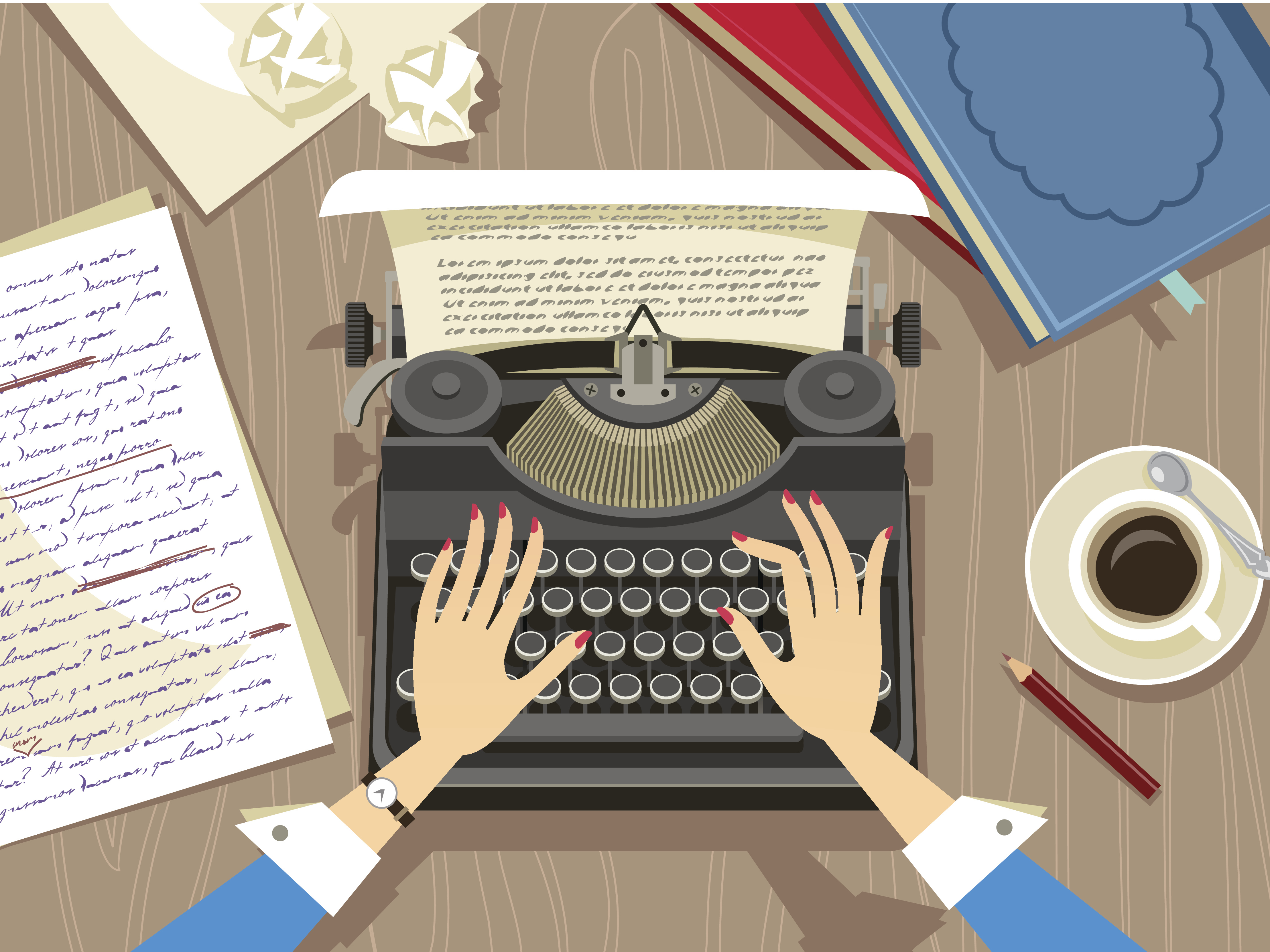 #ThanksForTyping spotlights unnamed women in literary acknowledgments