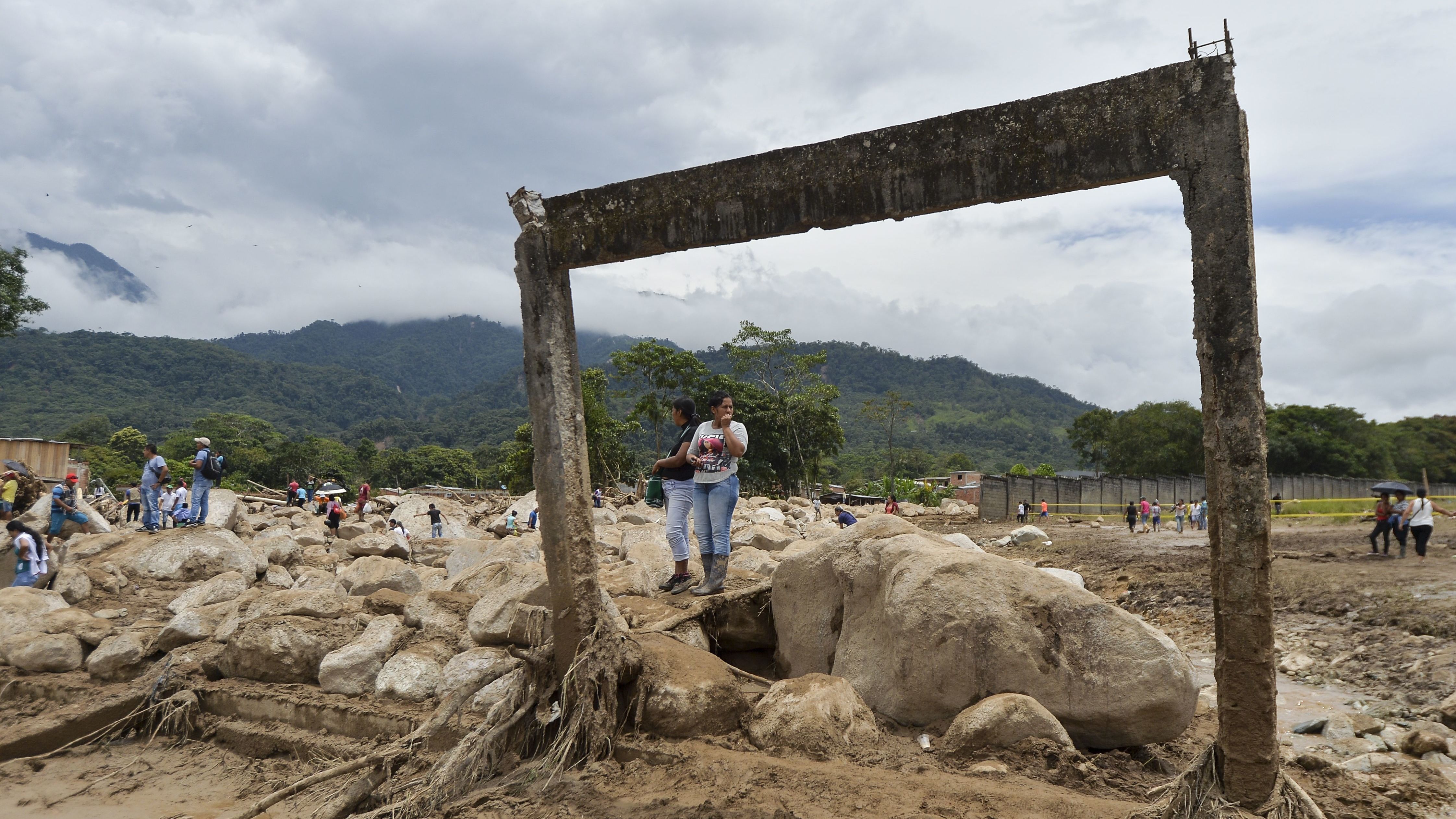 Rescuers search for survivors after mudslides in Colombia kill at least 200