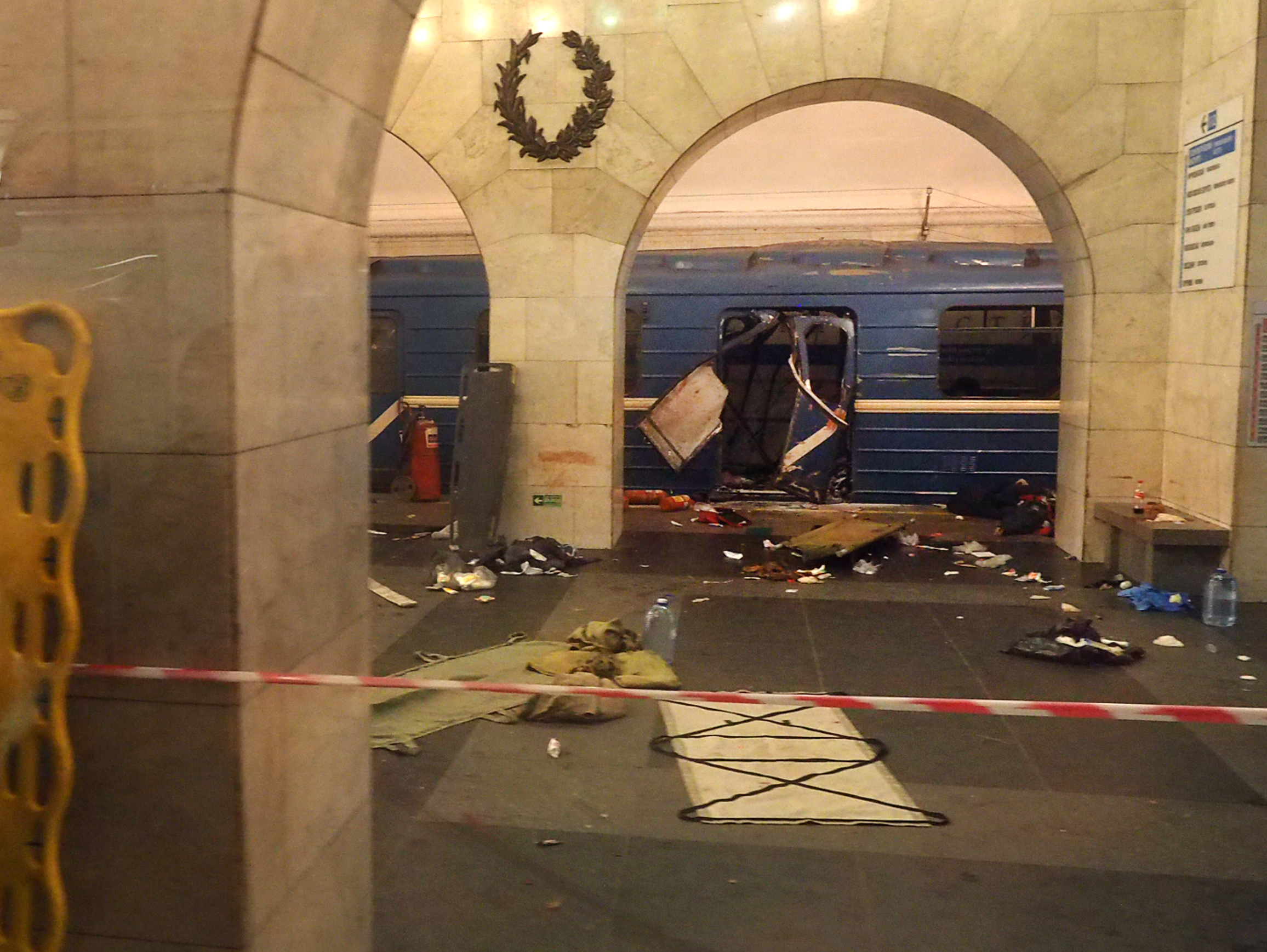 Investigators Say 'Explosive Device' Caused St. Petersburg Metro Train Blast