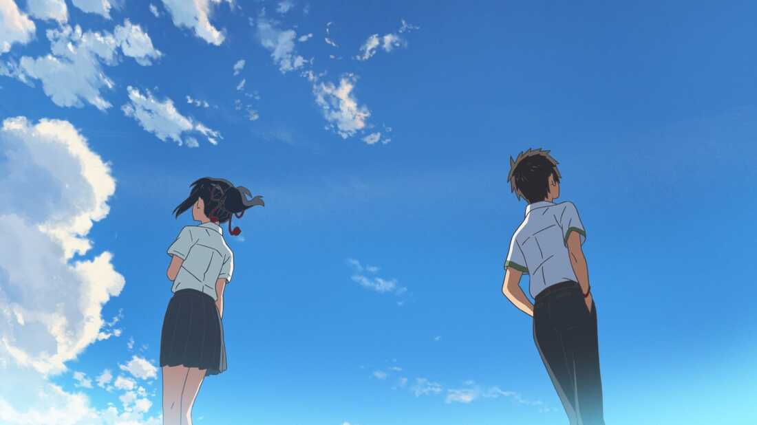 A Body-Switching Teen Romance Anime Disaster Flick With 'Your Name.' On It  : Npr