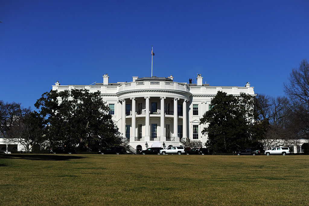 The Trump administration says that owing to security and privacy concerns, it has changed the previous administration's policy of releasing the names of White House visitors. (AFP/Getty Images)