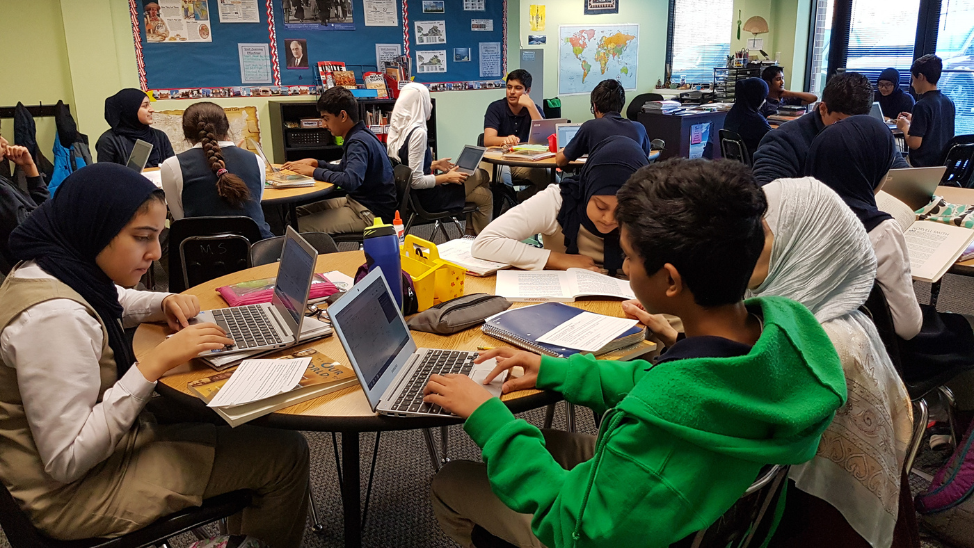 This Islamic School Helps Students Build Their American And Muslim Identity : NPR Ed : NPR