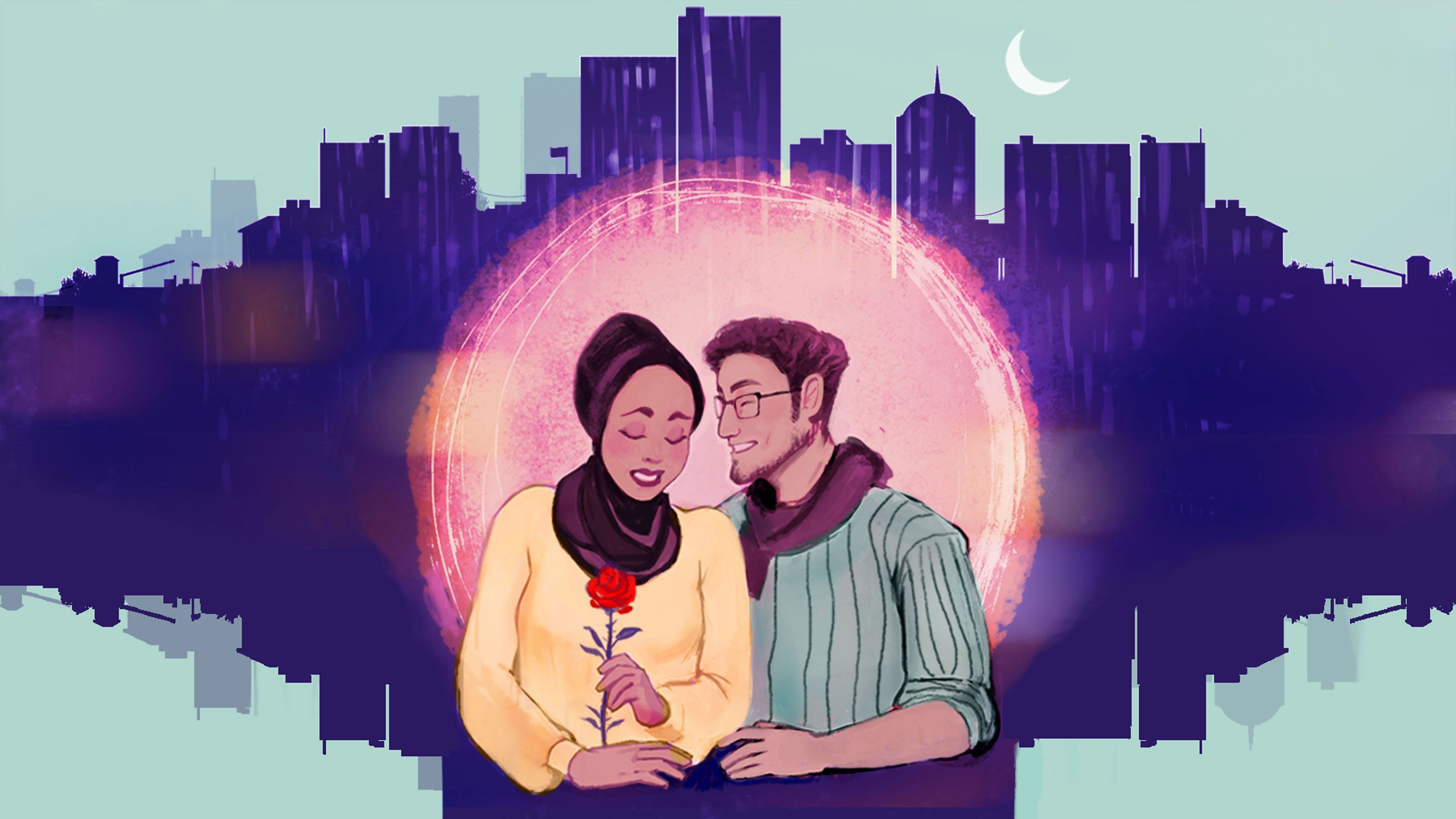 How Young Muslims Define 'Halal Dating' For Themselves : Code Switch : NPR