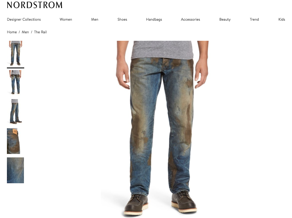 The High Price Of Fake Authenticity: $425 'Muddy' Jeans Inspire Mockery