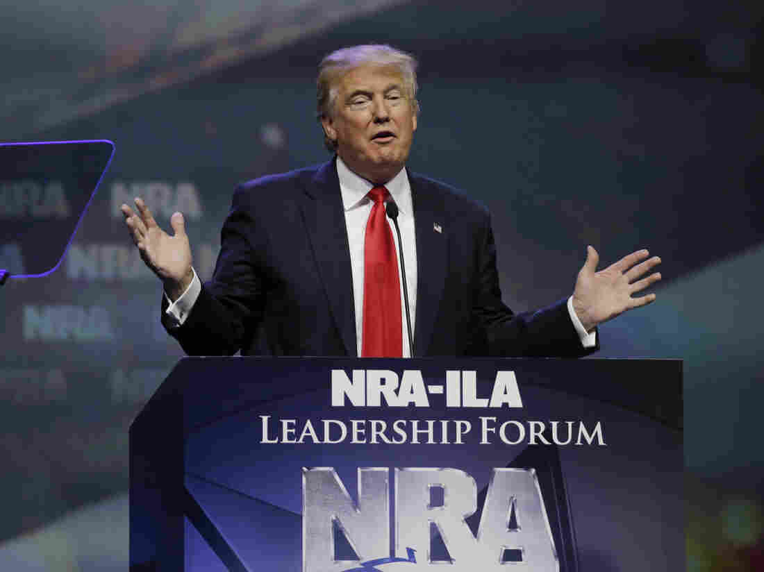 No guns allowed at Trump's speech before NRA No guns allowed at Trump's speech before NRA