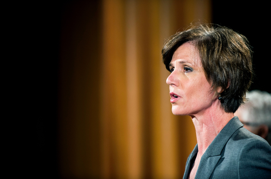 Former acting U.S. Attorney General Sally Yates, who had warned the Trump administration about Michael Flynn's Russia ties, was fired by President Trump in late January over another controversy. (Pete Marovich/Getty Images)
