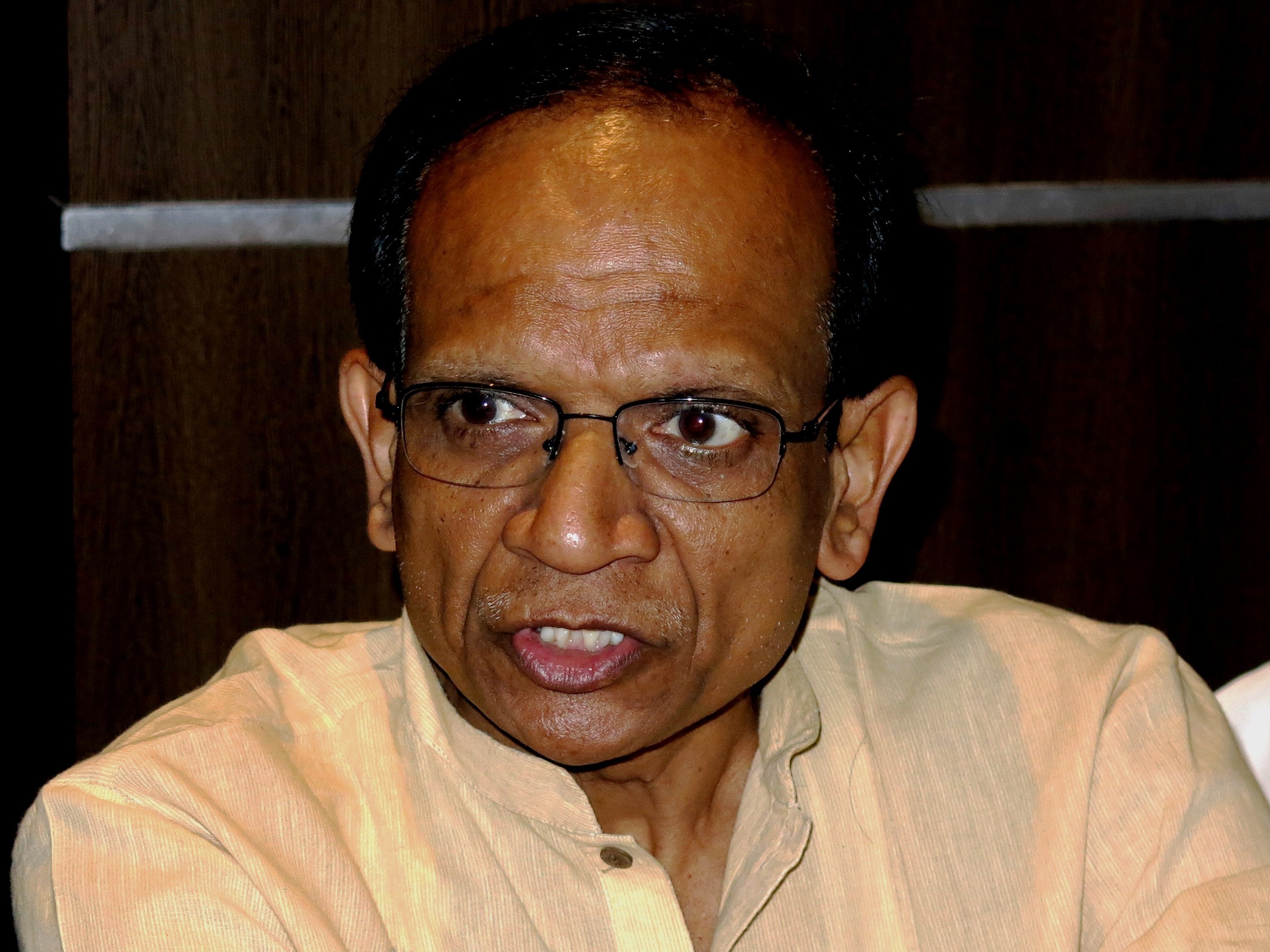 Anil Bokil, a mechanical engineer by training, had a plan for demonetization. He presented it to now Prime Minister Narendra Modi in 2013. (NPR)