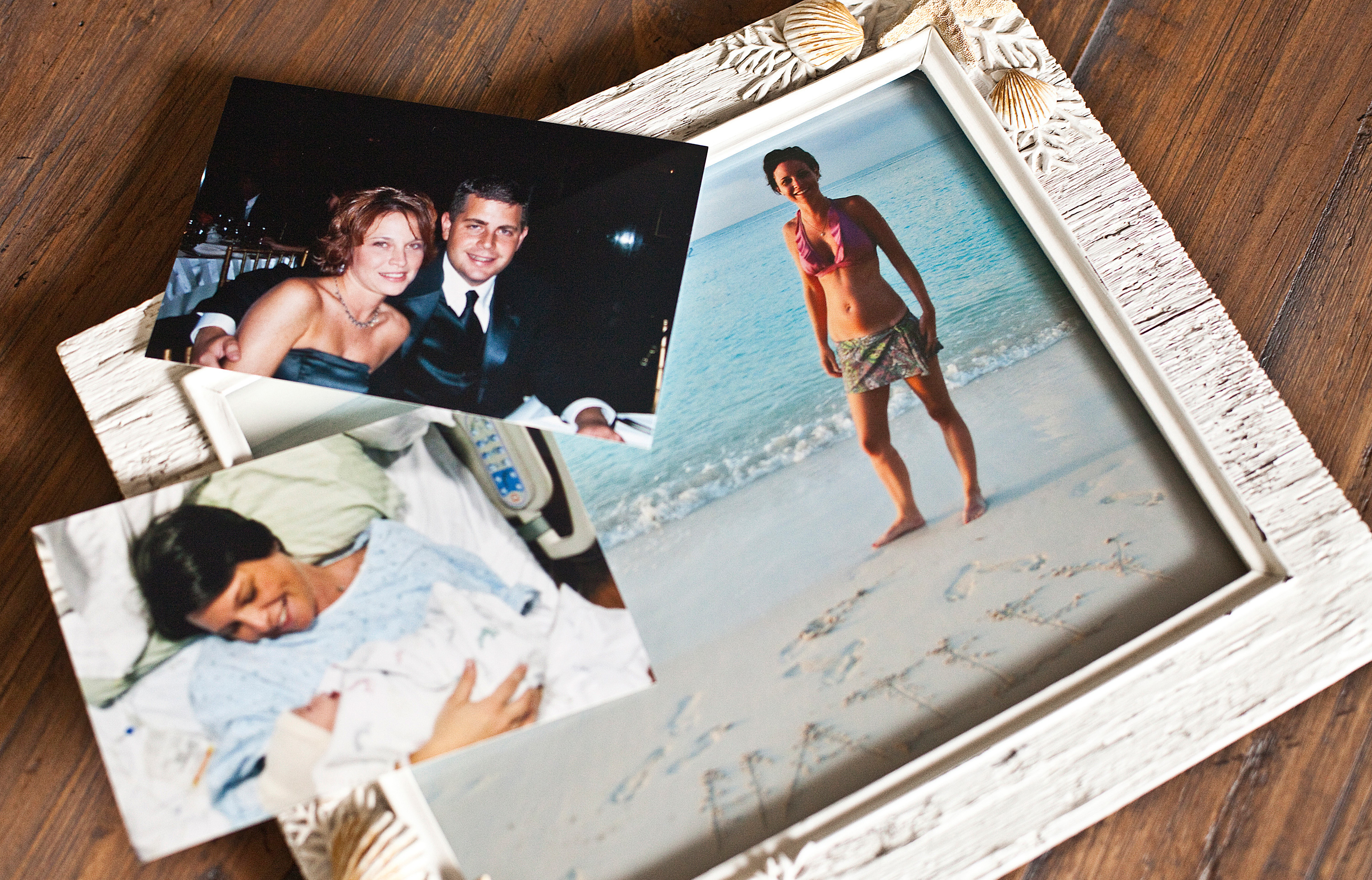 Photographs of Lauren and Larry in the Bloomsteins' home in New Jersey. (Bryan Anselm for ProPublica)