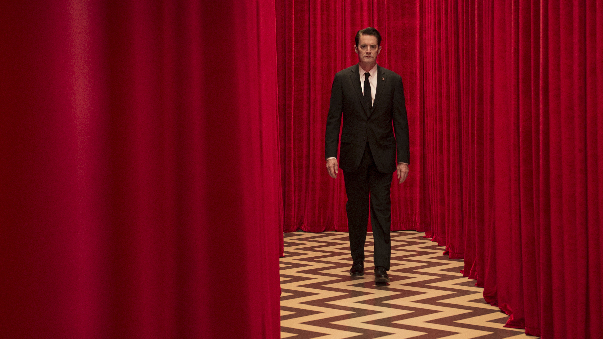 Kyle MacLachlan plays FBI Agent Dale Cooper in Showtime's <em>Twin Peaks: The Return</em>. (Showtime)