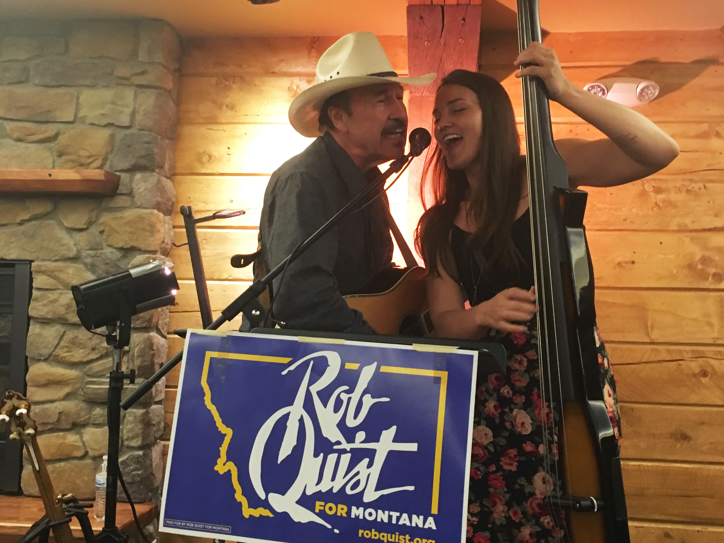 Rob Quist is the Democrat running in the Montana special election. (Don Gonyea/NPR)