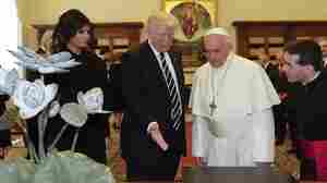 'We Can Use Peace,' President Trump Says After Exchanging Gifts With Pope