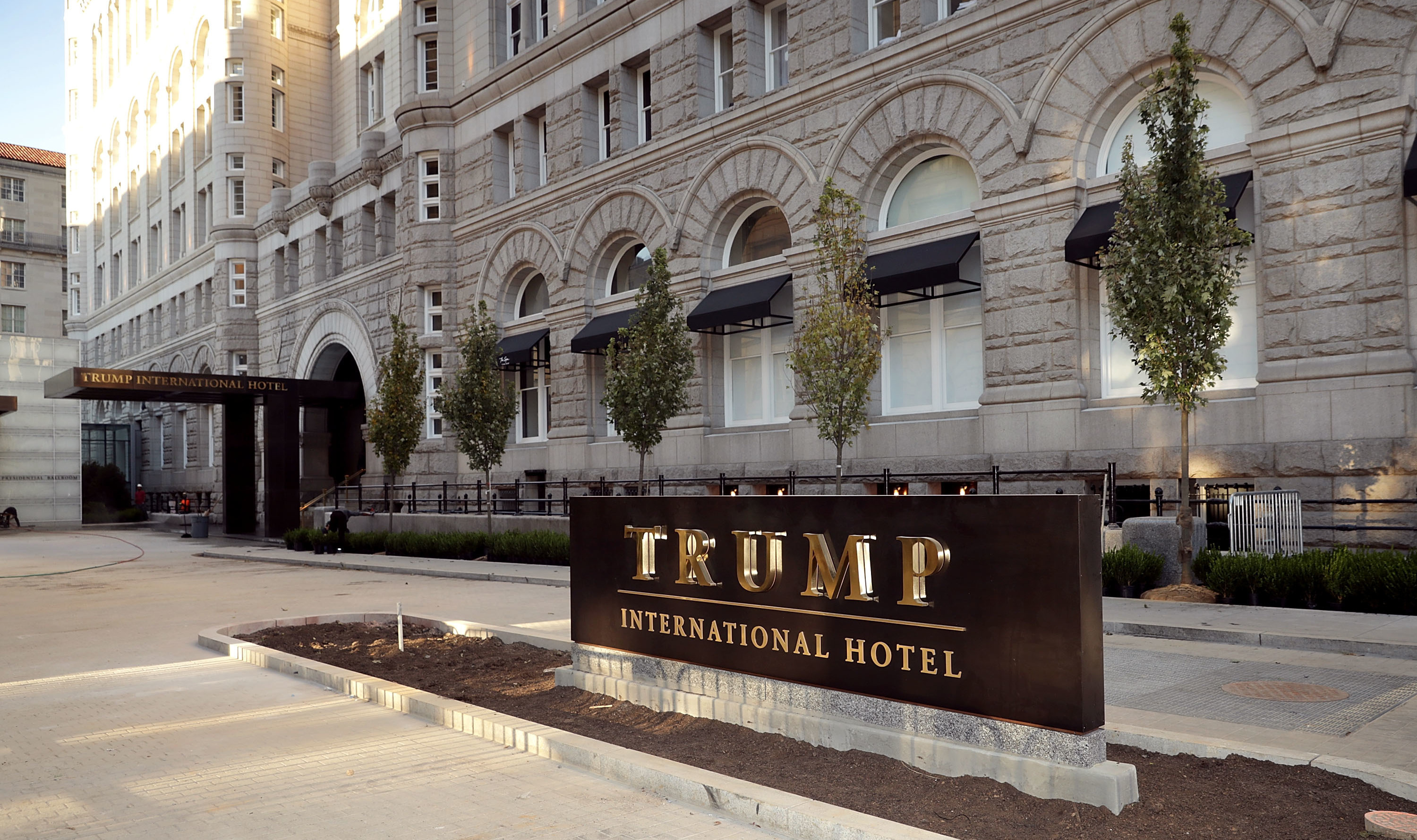 President Trump pledged that the Trump Organization would donate profits from foreign governments, but the top Democrat in the House Oversight Committee says the organization does not appear to be following through. (Getty Images)