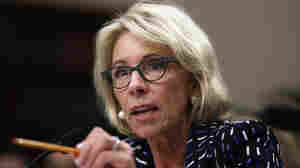 Here's What Betsy DeVos Said Wednesday On Capitol Hill