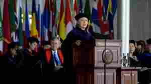 In Commencement Speech, Hillary Clinton Jabs Trump Administration