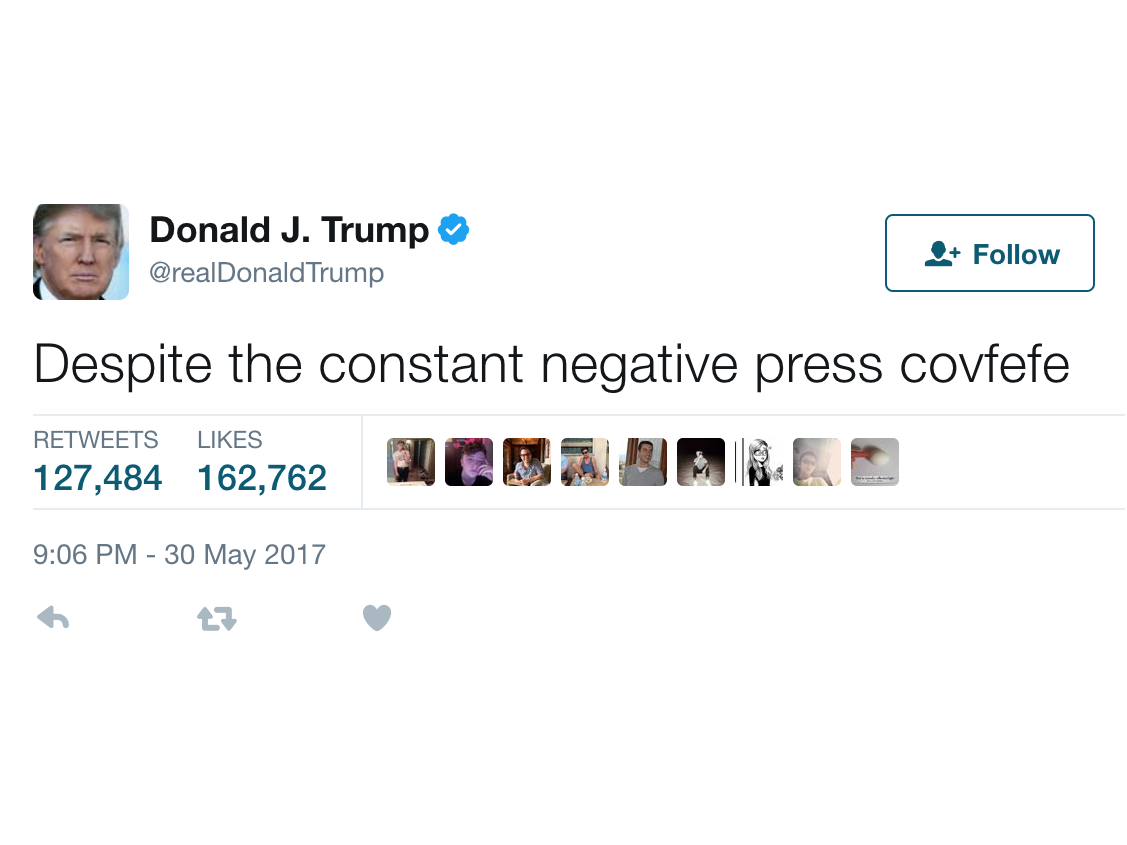 'Covfefe' Kerfuffle: Trump's Typo Sparks A Search For Meaning, And Humor