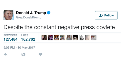 'Covfefe' Kerfuffle: Trump's Typo Sparks A Search For Meaning, And Humor