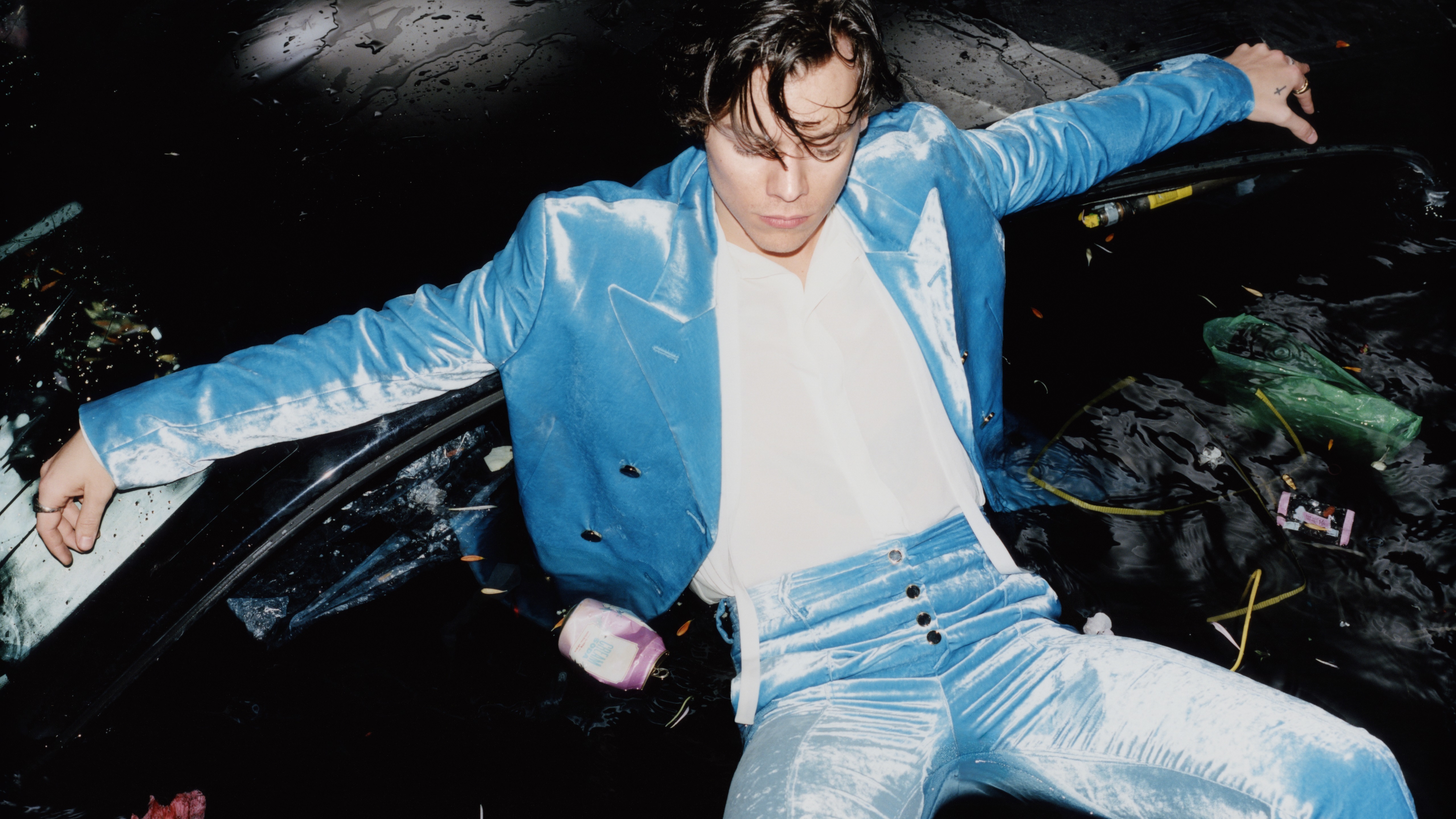 &quot;I've never felt this vulnerable putting out music, because I don't think this is a piece of myself I've put out there before,&quot; Harry Styles says of his solo debut. (Courtesy of the artist)