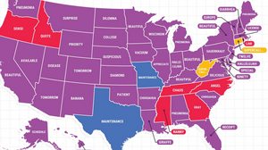 Misspellings, Mapped: America The How-Do-You-Spell-Beautiful?