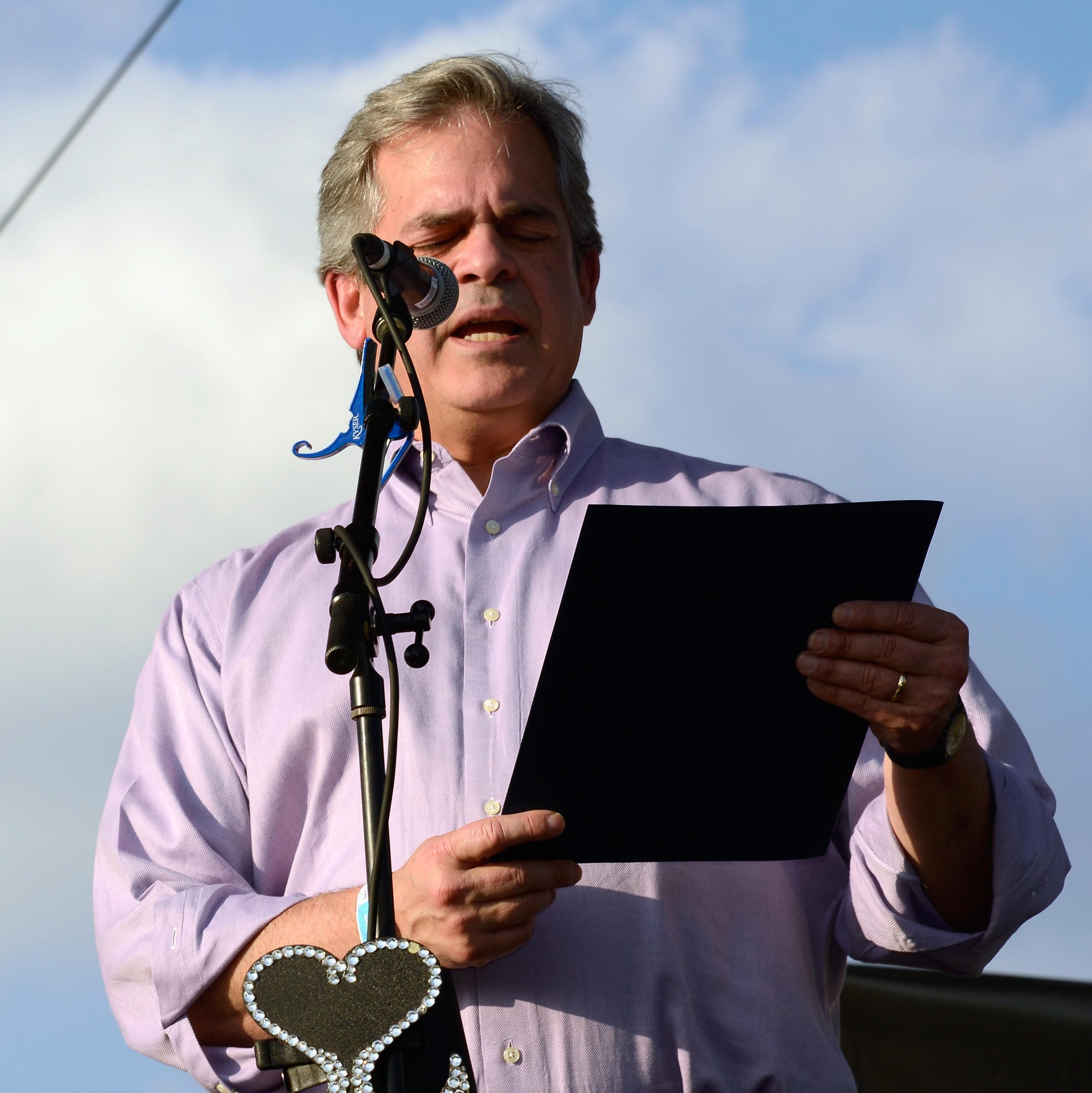 Mayor of Austin, Texas, Steve Adler responded to a shrill letter writer on his website today. Above, Adler during the 2017 SXSW Conference in March.