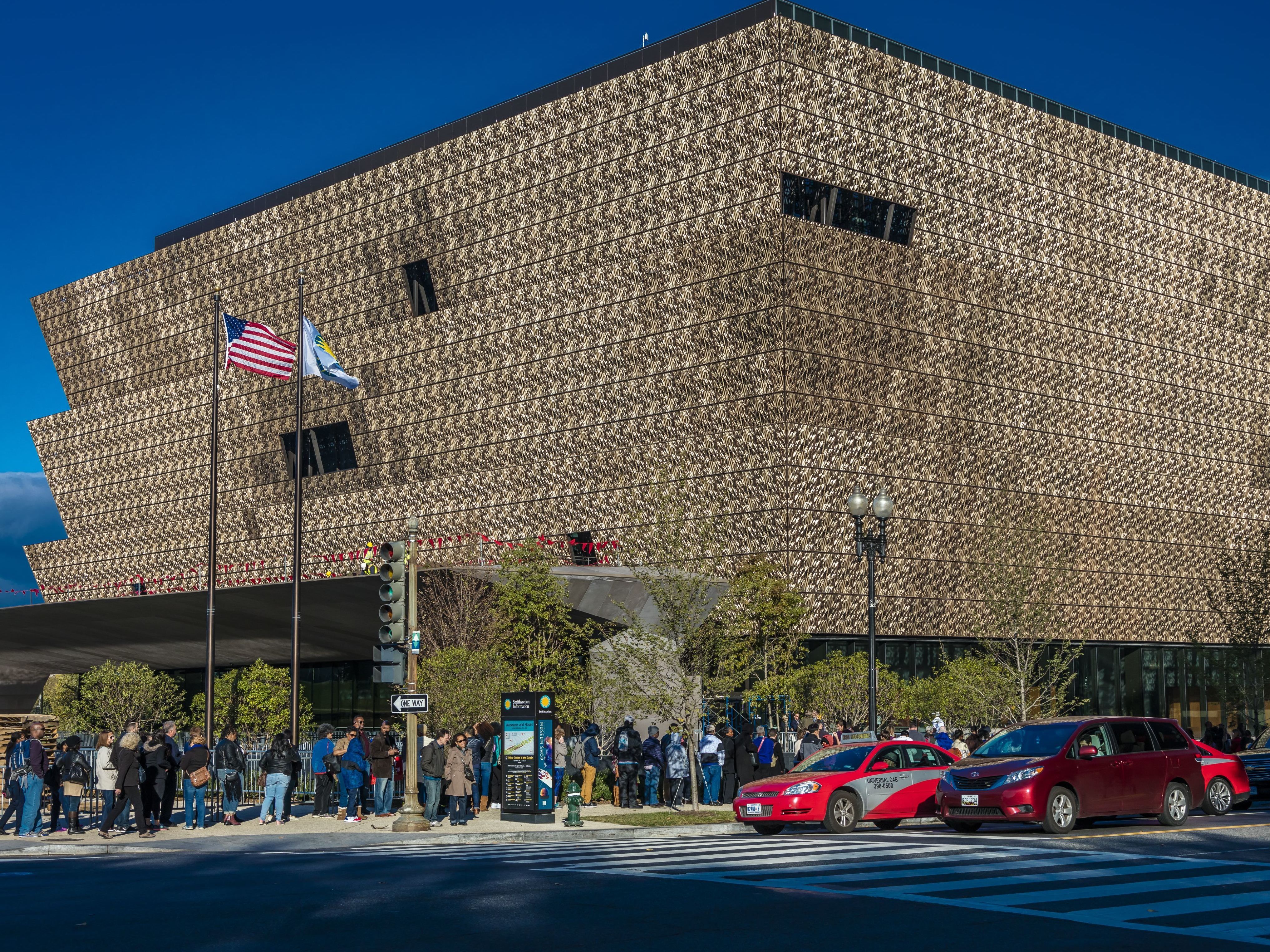 A section of the National Museum of African American History and Culture in Washington, D.C., was closed for several hours Wednesday after a noose was discovered in an exhibition. (Visions of America/UIG via Getty Images)
