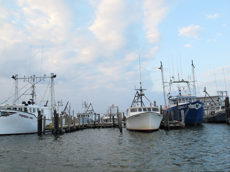 Communities like Barnegat Light, N.J., have seen debate over seismic research on the ocean floor. (Wayne Parry/AP)