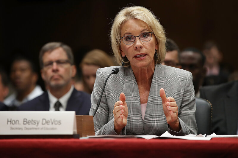 Devos Says Real Problem In Education Is >> Asked About Discrimination Betsy Devos Said This 14 Times Npr Ed Devos Says Real Problem In Education Is >> Asked About Discrimination Betsy Devos Said This 14 Times Npr Ed