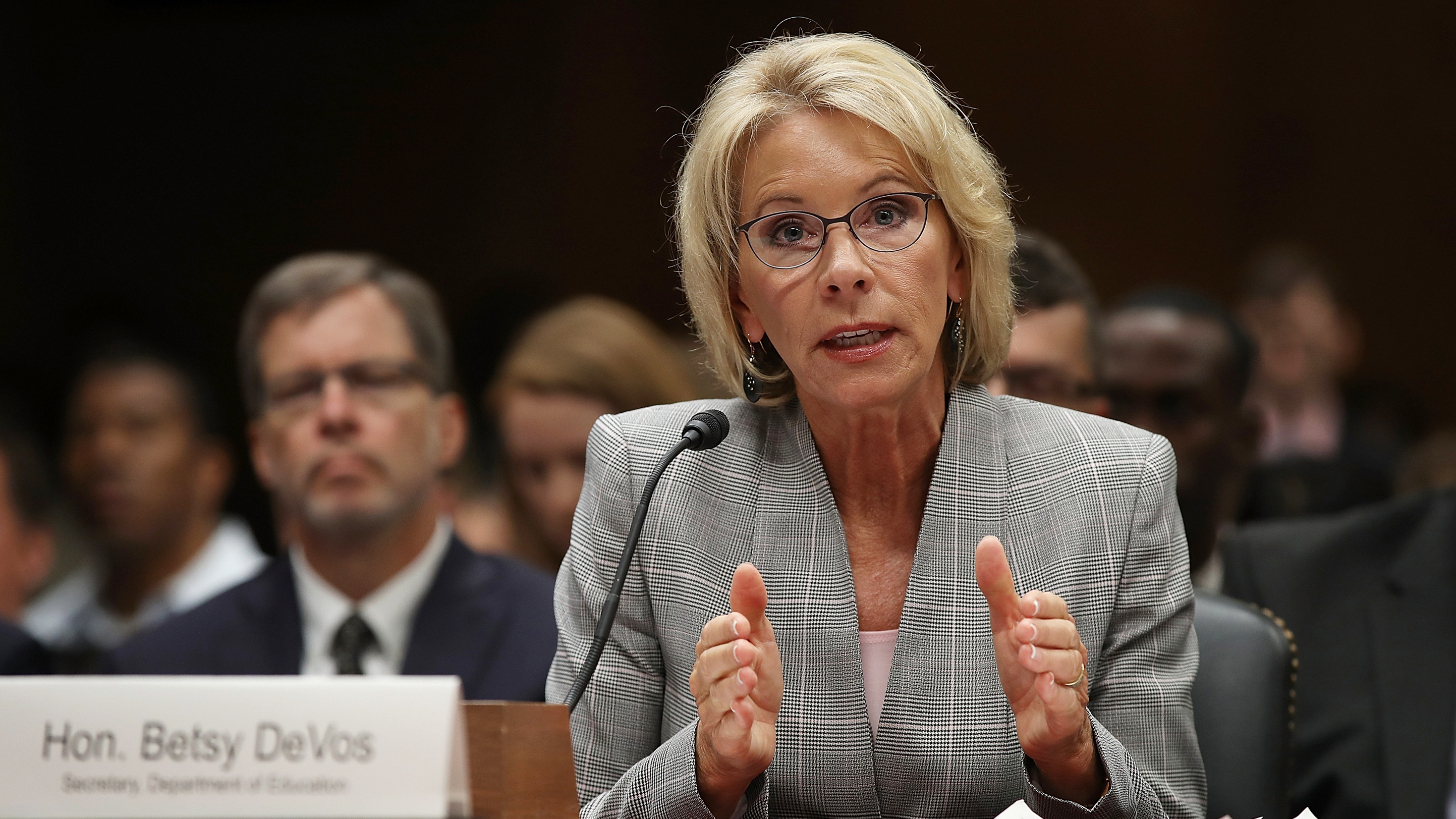 Asked About Discrimination, Betsy DeVos Said This 14 Times