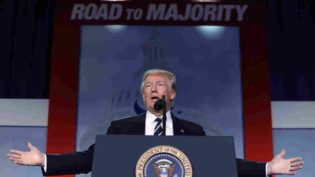 Conservatives At Trump Speech Express Doubt About Russian Election Meddling