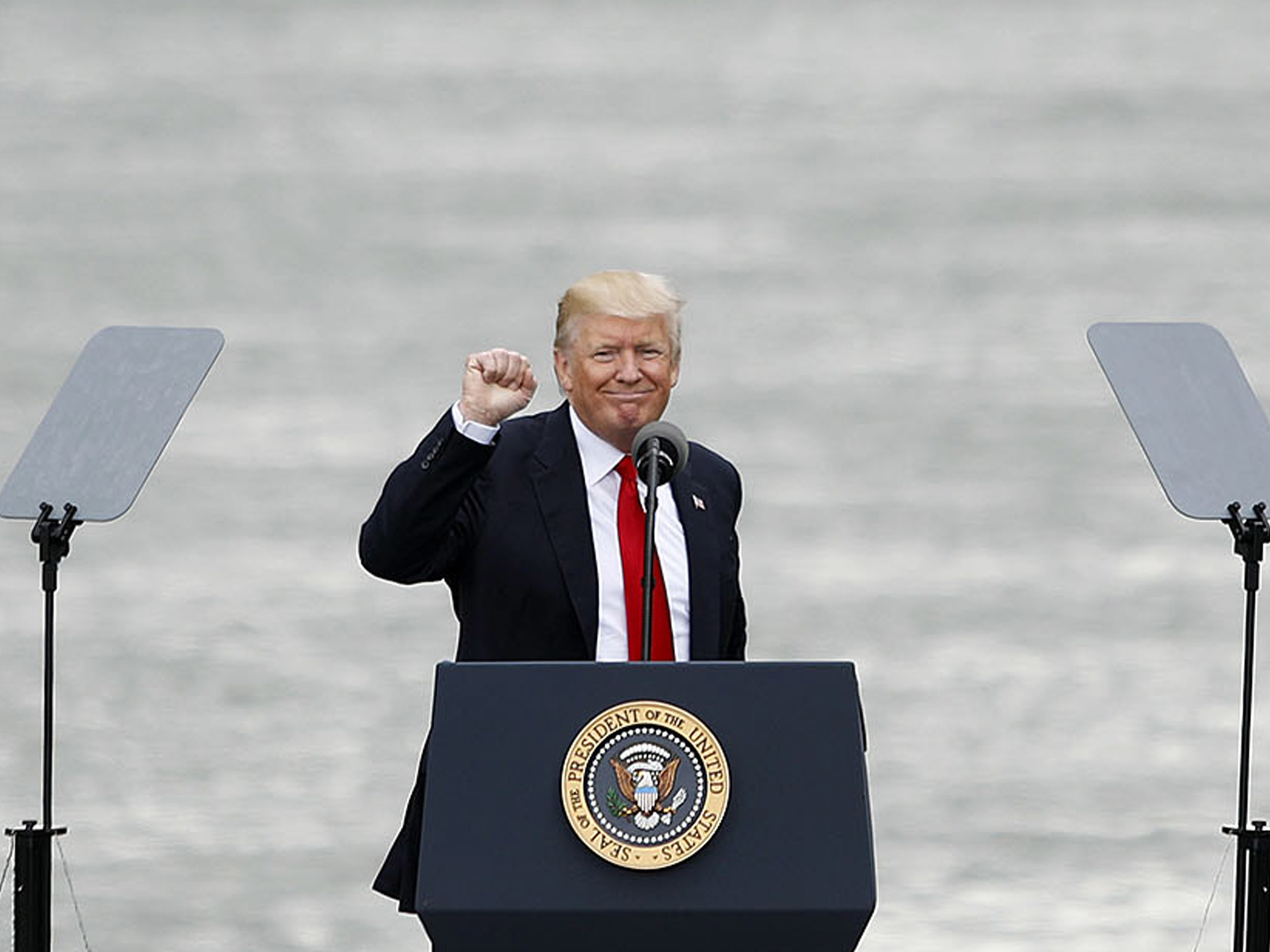 Trump says he'll make US infrastructure 'envy of the world'