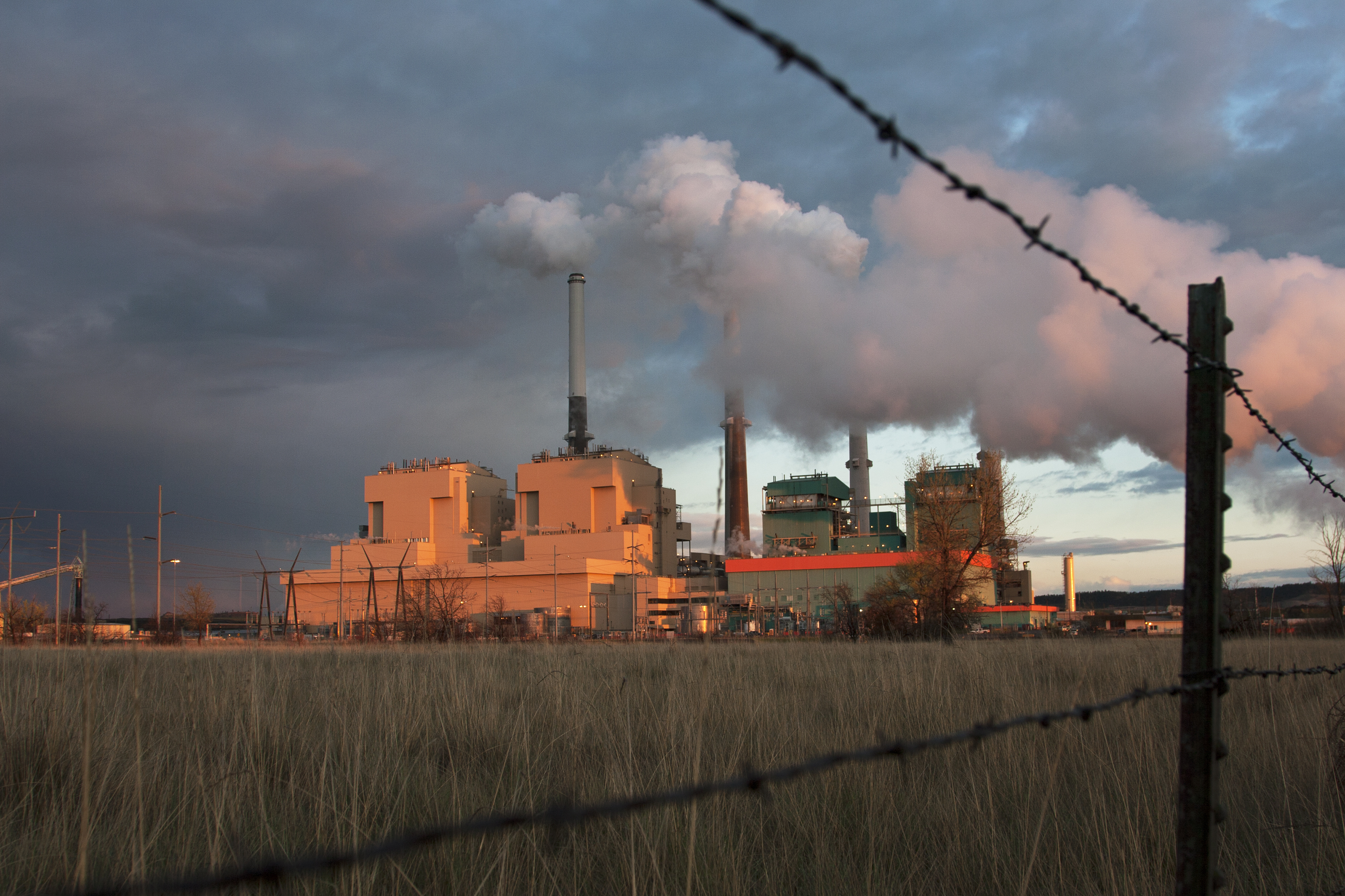 The Colstrip Generating Station near Colstrip, Mont., is the second-largest coal-fired power plant in the West. Two of its four units are scheduled to close by 2022, if not sooner. (NPR)