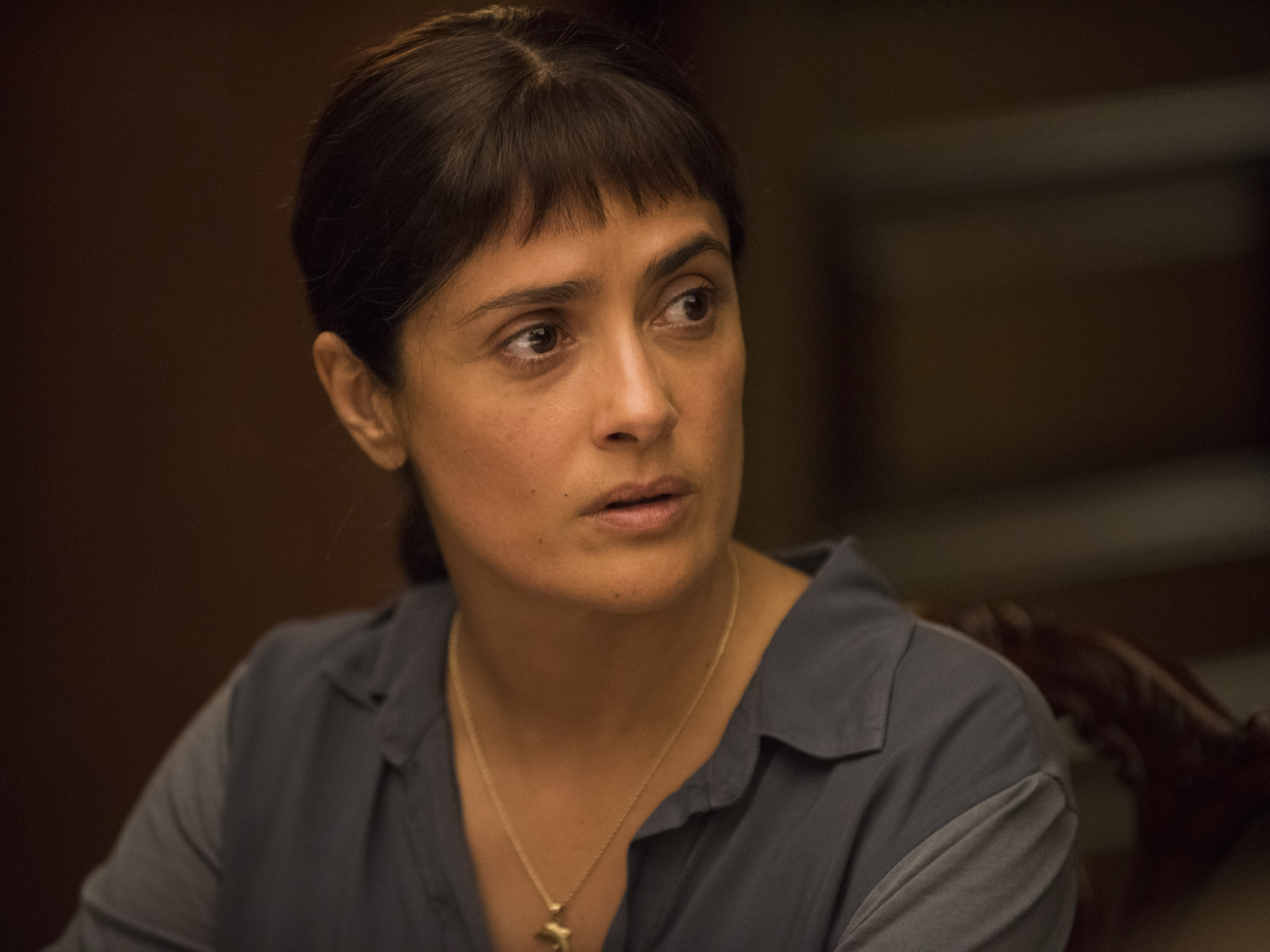 Death of Salma Hayek's dog mirrored new movie's plot