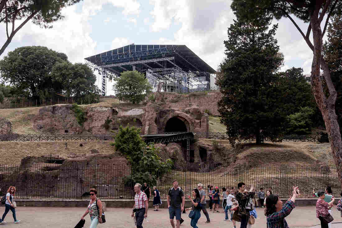 Atop Ancient Ruins, A Rock Opera About Emperor Nero Leaves Some Romans Unimpressed 1 gettyimages 685530826 slide 1a8addd9cf55414fba46f64e6f8144b18d3bf23e s1100 c15