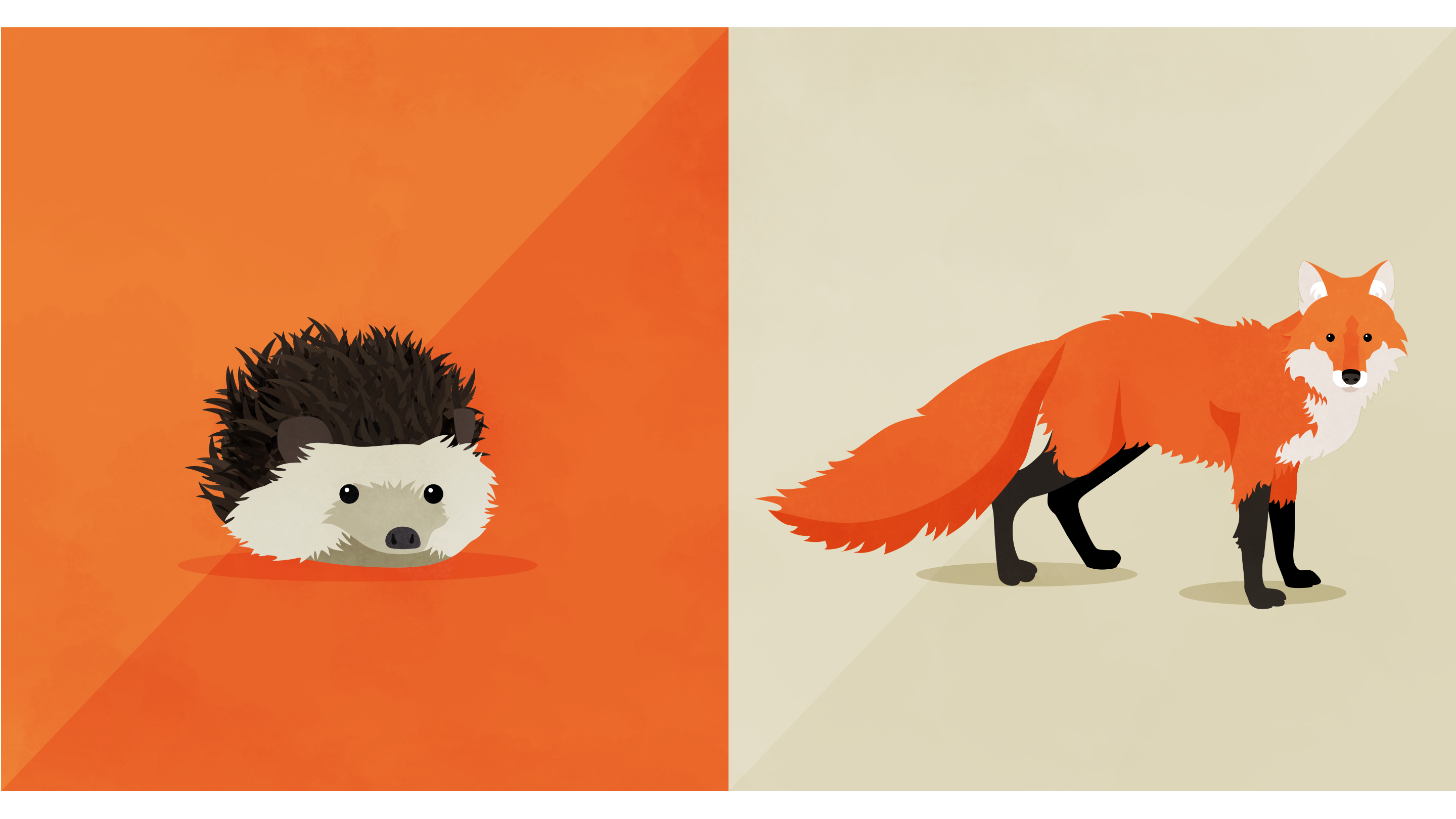 Psychologist Phil Tetlock thinks the parable of the fox and the hedgehog represents two different cognitive styles. "The hedgehogs are more the big idea people, more decisive," while the foxes are more accepting of nuance, more open to using different approaches with different problems.