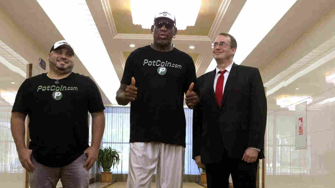 Dennis Rodman Says He's On 'Mission' In New Visit To North Korea 6 ap 17164287606010 wide 11c27cf3a579943370a786fb1ba1f83da66f159e s1100 c15