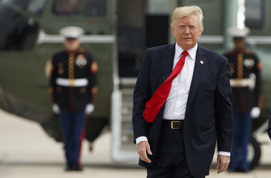 President Trump's Friday morning tweet, on the heels of a cryptic statement from a senior official, has left many people puzzled. (Evan Vucci/AP)