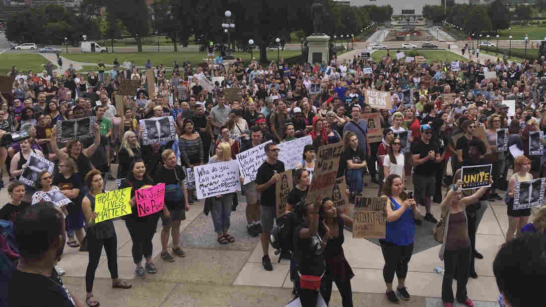 Hundreds Protest After Minnesota Officer Found Not Guilty In Philando Castile Death