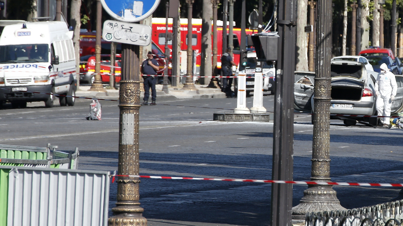Car Rams Police Van In 'Attempted Attack' On ChampsÉlysées The Two