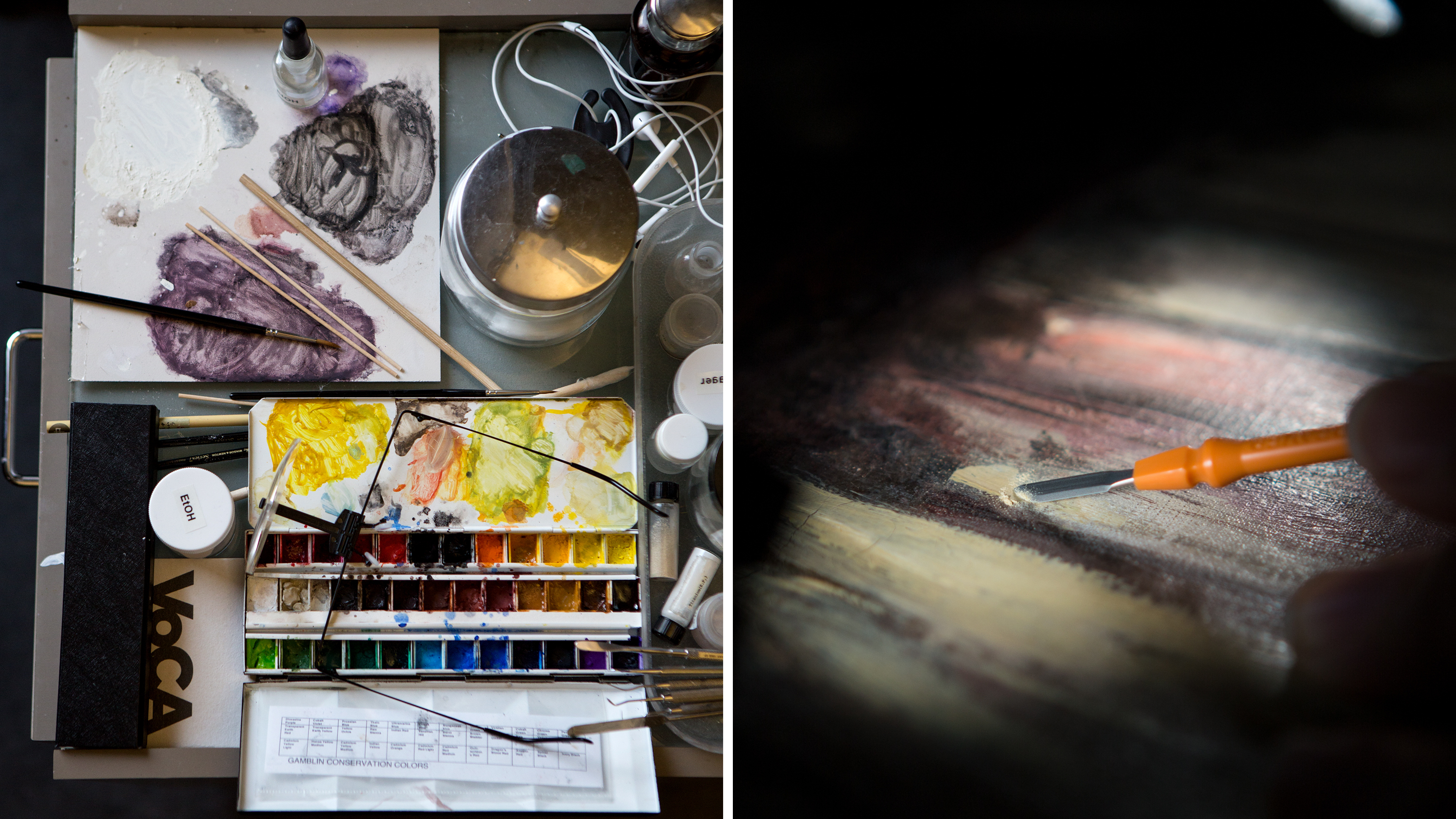 With Chemistry And Care, Conservators Keep Masterpieces Looking Their