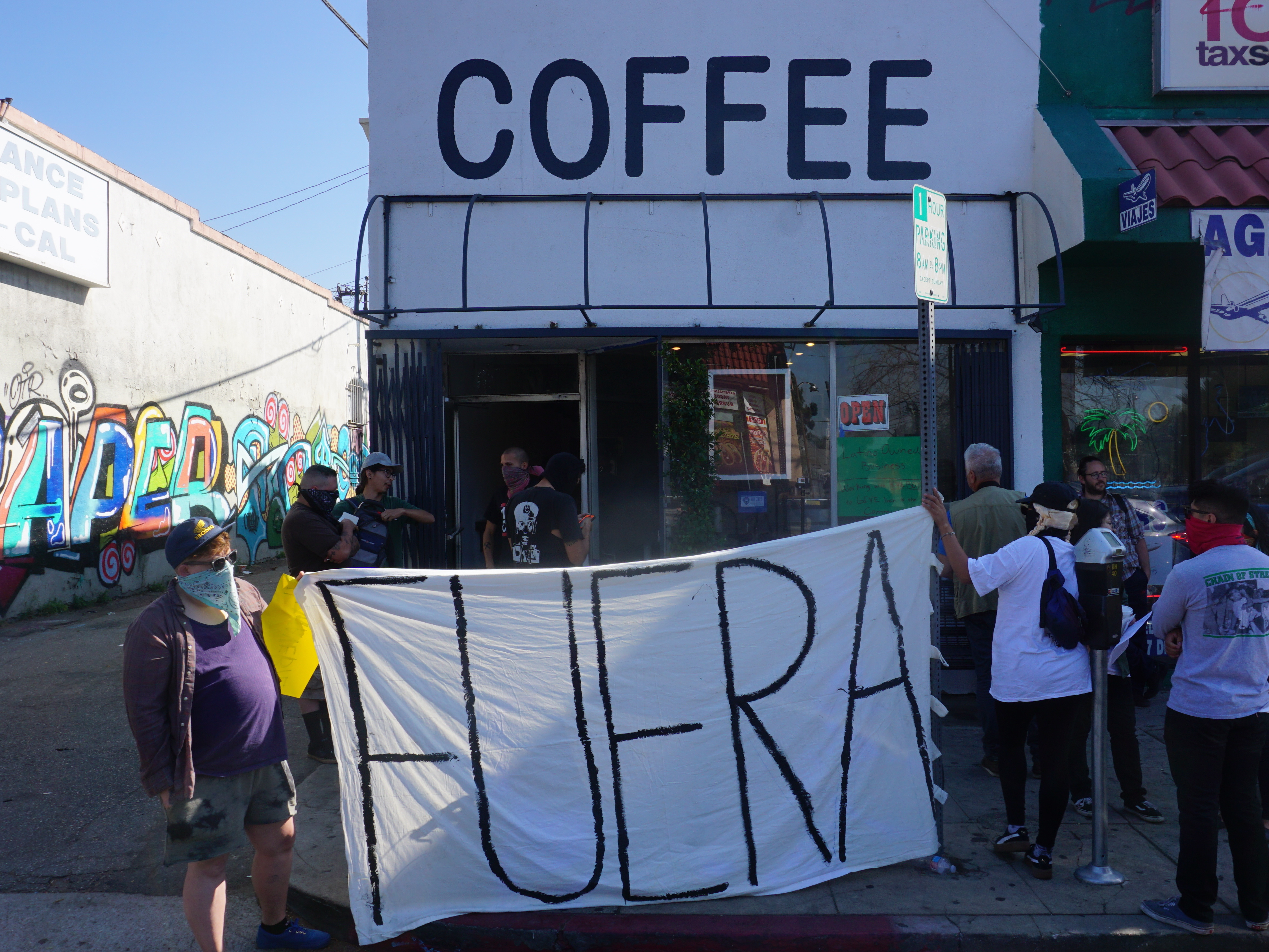 In This LA Neighborhood, Protest Art Is A Verb - capradio.org