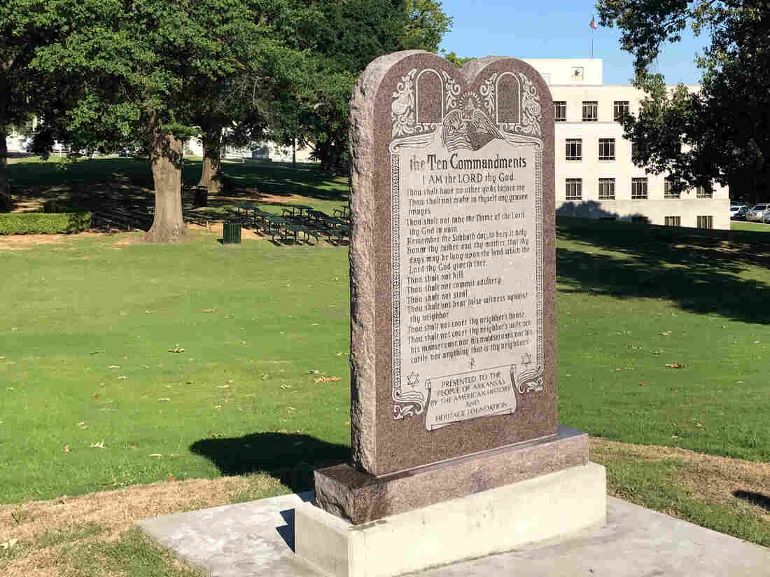 Ten Commandments Installed At Arkansas State Capitol; ACLU Plans Lawsuit 1 ap 17178546326146 cc70e19bc4e7bfba5c7025a80a97d05c6a58938a s1100 c15
