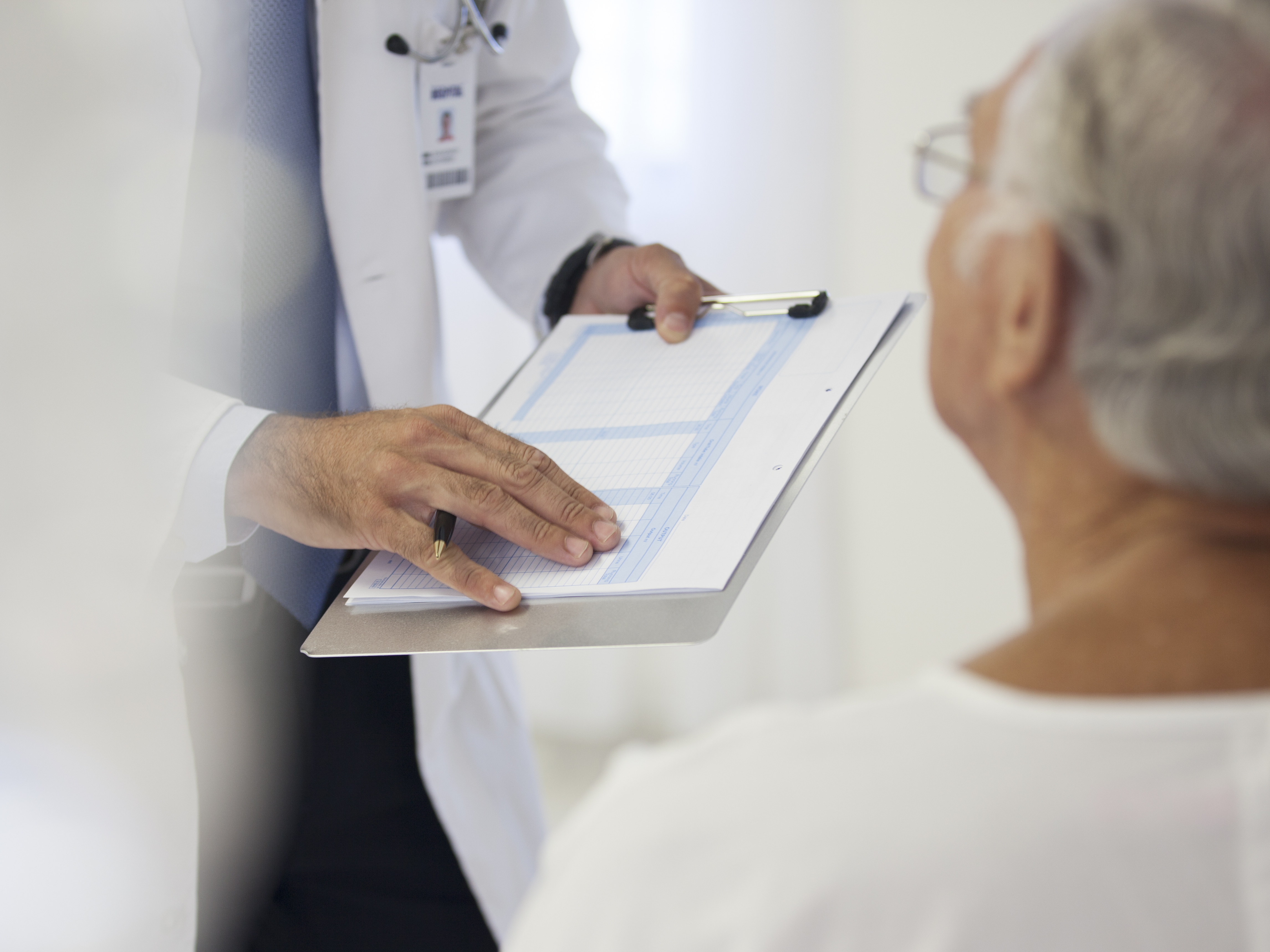 Patients who underwent genetic screenings now fear that documentation of the results in their medical records could lead to problems if a new health law is enacted. (Caiaimage/Getty Images)